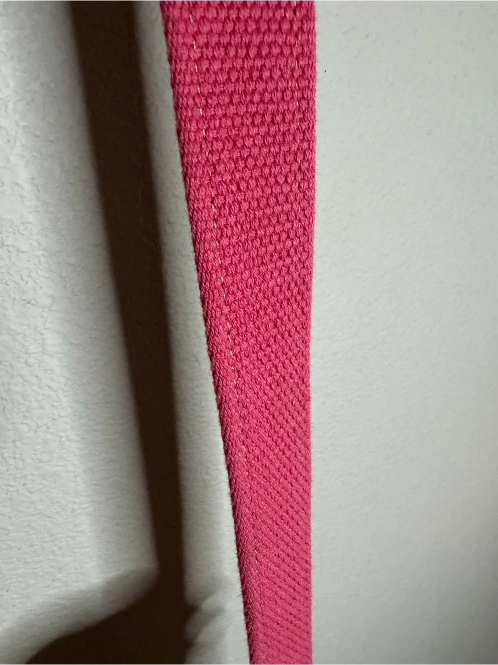 Vineyard Vines Sailboat Belt Size 26 Pink Canvas Leather Trim Preppy Belt